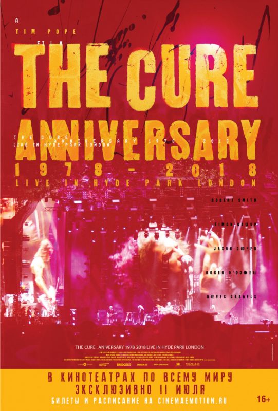 Фильм  The Cure: Anniversary 1978-2018 Live in Hyde Park London (2019) скачать торрент