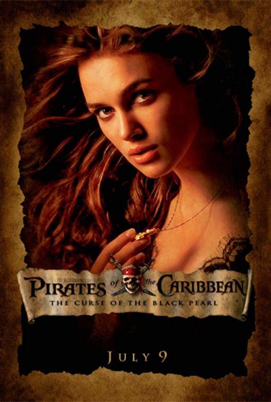 Фильм  Пираты Карибского моря: Проклятие Черной жемчужины (2003) скачать торрент