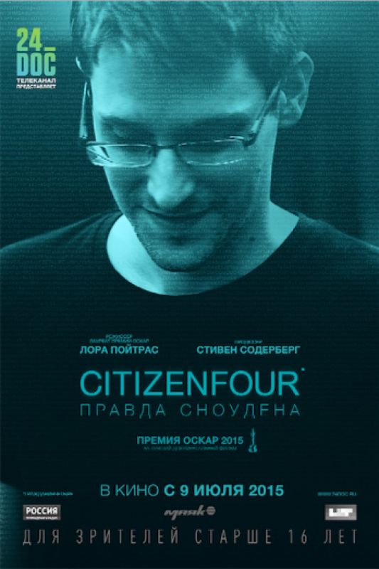 Фильм  Citizenfour: Правда Сноудена (2014) скачать торрент