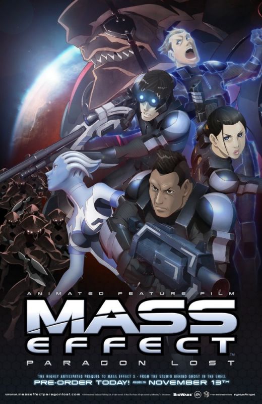 Мультфильм  Mass Effect: Утерянный Парагон (2012) скачать торрент