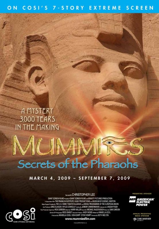 Фильм  Мумии: Секреты фараонов 3D (2007) скачать торрент