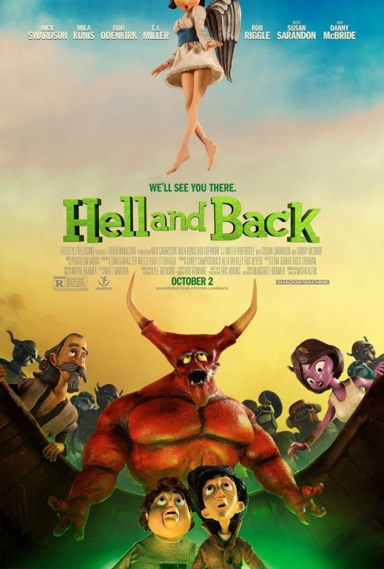 Мультфильм  В ад и обратно (2015) скачать торрент