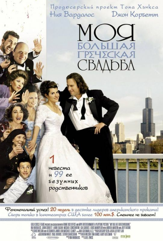 Фильм  Моя большая греческая свадьба (2001) скачать торрент