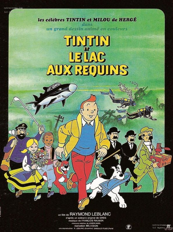 Мультфильм  Тинтин и озеро акул (1972) скачать торрент