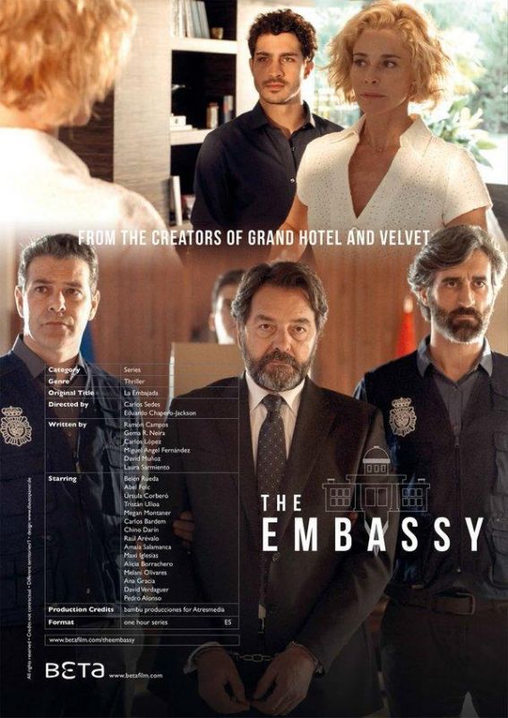 Сериал  Посольство (2016) скачать торрент