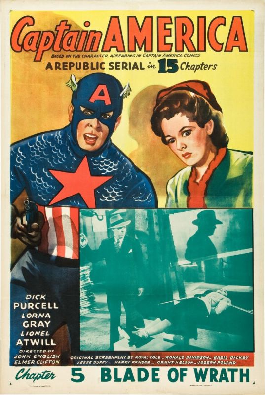 Сериал  Капитан Америка (1944) скачать торрент