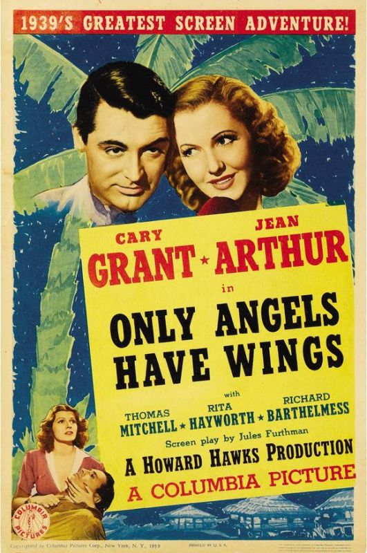 Фильм  Только у ангелов есть крылья (1939) скачать торрент