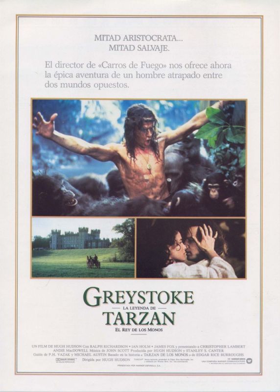 Фильм  Грейстоук: Легенда о Тарзане, повелителе обезьян (1984) скачать торрент