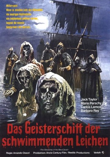 Фильм  Слепые мертвецы 3: Корабль слепых мертвецов (1974) скачать торрент
