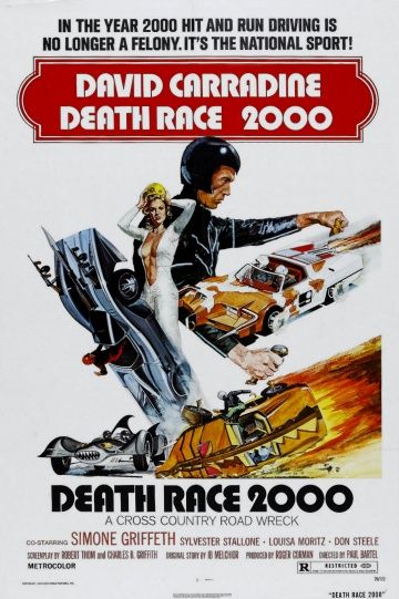 Фильм  Смертельные гонки 2000 года (1975) скачать торрент