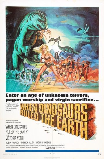 Фильм  Когда на земле царили динозавры (1970) скачать торрент