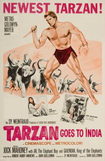 Фильм  Тарзан едет в Индию (1962) скачать торрент