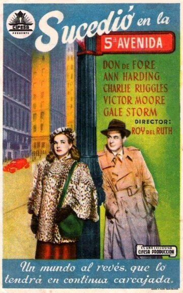 Фильм  Это случилось на Пятой авеню (1947) скачать торрент