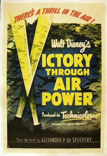 Мультфильм  Победа через мощь в воздухе (1943) скачать торрент