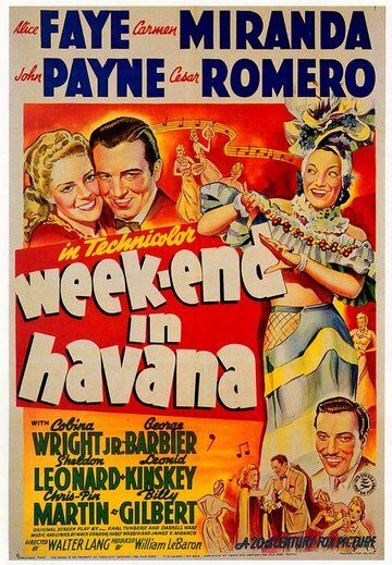 Фильм  Уик-энд в Гаване (1941) скачать торрент