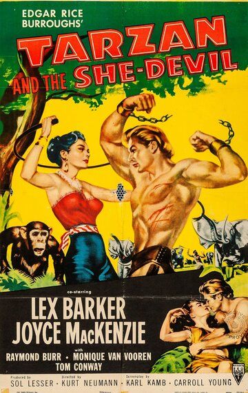Фильм  Тарзан и дьяволица (1953) скачать торрент