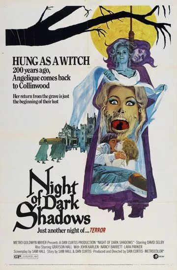 Фильм  Ночь тёмных теней (1971) скачать торрент