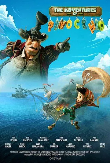 Мультфильм  Пиноккио и волшебная вода (2024) скачать торрент