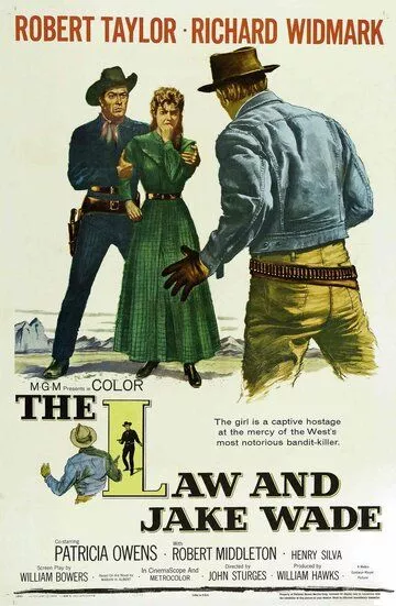 Фильм  Закон и Джейк Уэйд (1958) скачать торрент