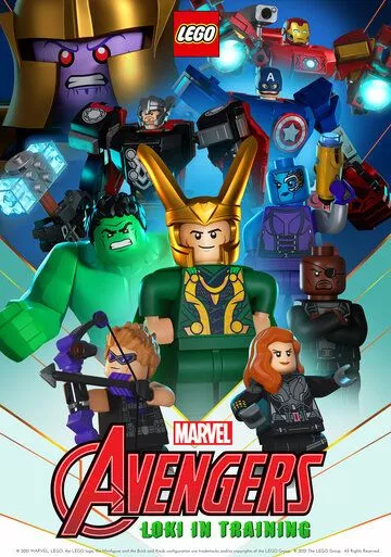 Мультфильм  LEGO Marvel Avengers: Loki in Training (2021) скачать торрент